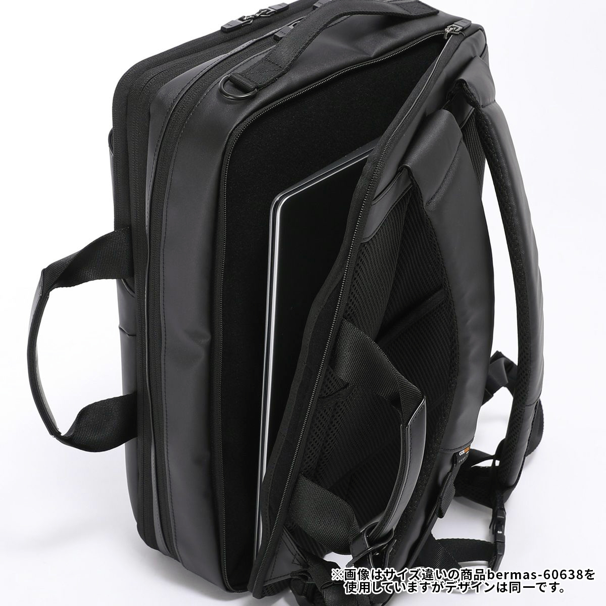 商品レビューで+5%｜バーマス ディルート フレックス ビジネスバッグ ビジネスリュック ブリーフケース メンズ ブランド 通勤 拡張 撥水 B4 PC収納 15インチ BERMAS Dulite Flex 60639 BERMAS（バーマス） ディルート フレックス ビジネスバッグ ビジネス