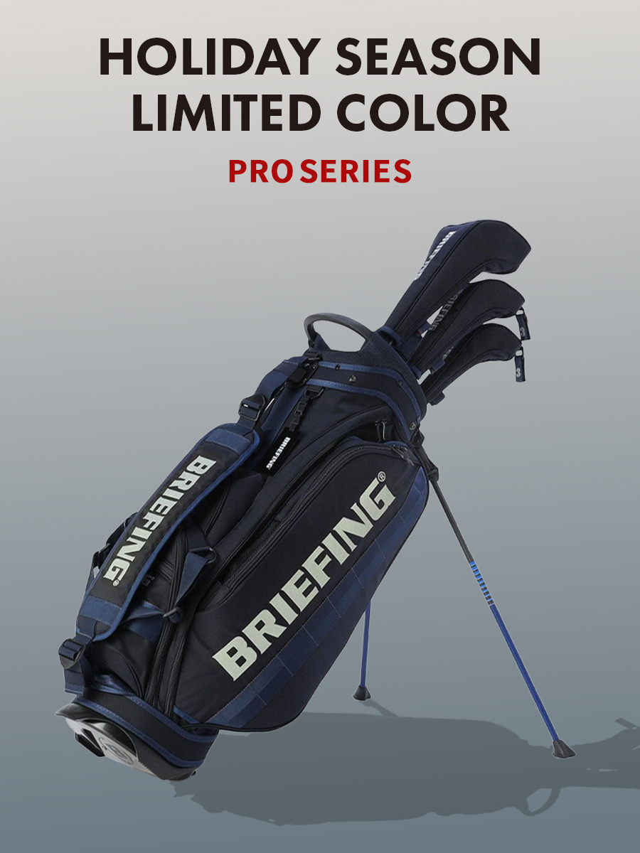 商品レビューで+5%｜ブリーフィング ゴルフ プロシリーズ キャディバッグ ゴルフバッグ 9.5型 4分割 スタンド式 BRIEFING GOLF PRO SERIES BRG253D53 BRIEFING GOLF（ブリーフィングゴルフ） ブリーフィング ゴルフ プロ