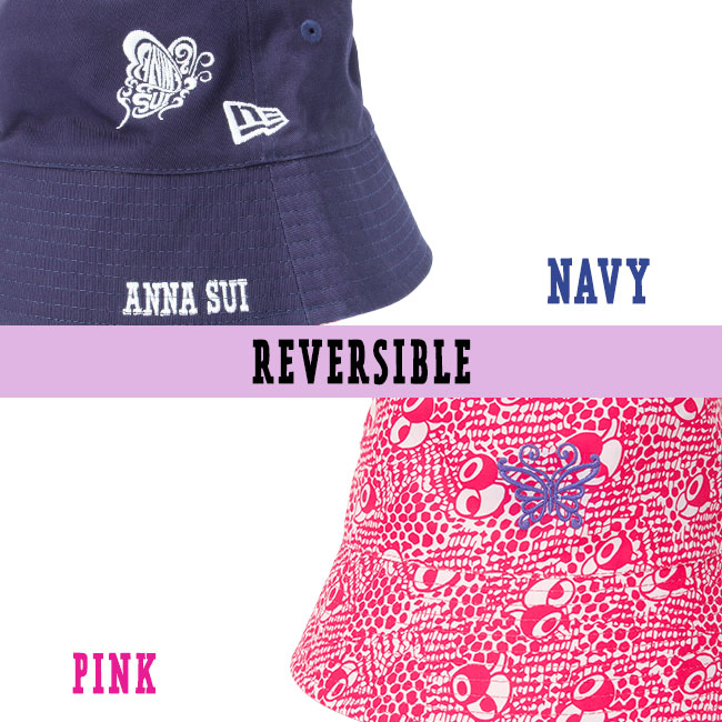 NEW ERA 限定品 ニューエラ アナスイ バケットハット レディース