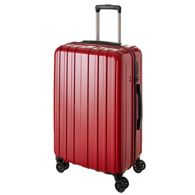 スーツケース Mサイズ 60L 中型 軽量 キャリーケース ハードケース アジアラゲージ キャリエッタ carieta-ltd-60 ctpr カジュアルスーツケース