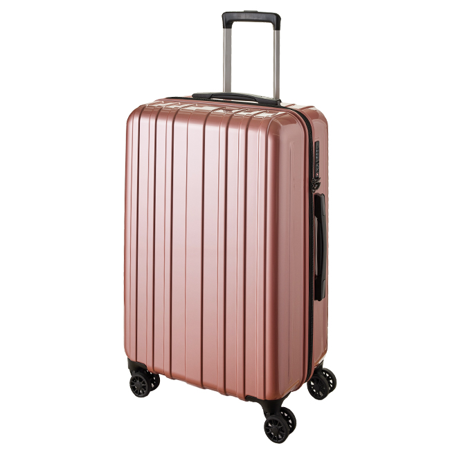 スーツケース Mサイズ 60L 中型 軽量 かわいい アジアラゲージ キャリエッタ A.L.I ca...