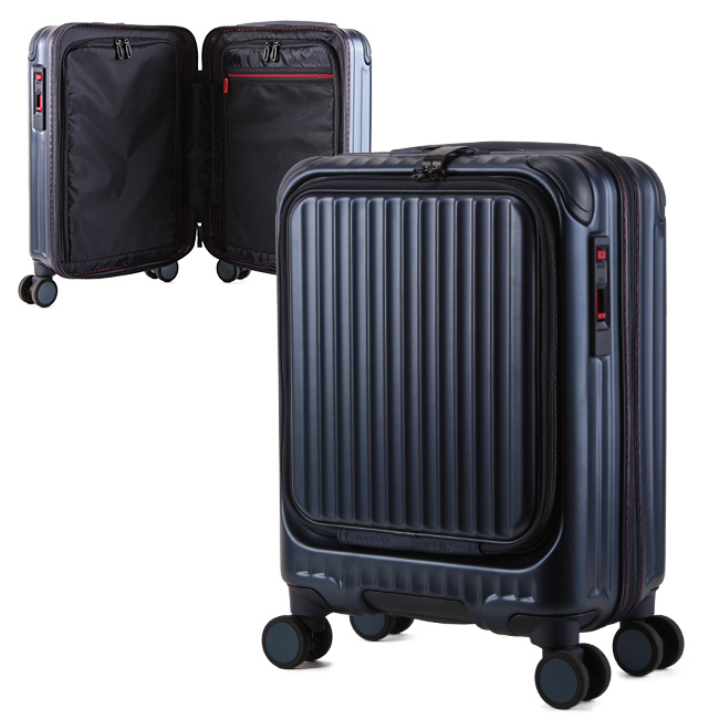 2年保証 カーゴ スーツケース 機内持ち込み 軽量 小型 22L Sサイズ LCC対応 フロントオー...