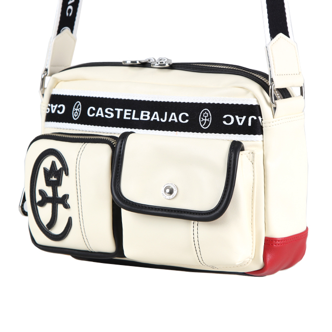 カステルバジャック　ショルダーバック　ドミネ　ホワイト CASTELBAJAC（カステルバジャック） バッグ ショルダーバッグ ドミネ