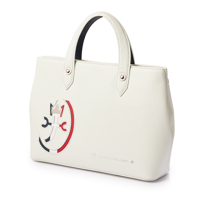 カステルバジャック トートバッグ ハンドバッグ メンズ レディース ブランド ミニ レザー 小さめ 本革 日本製 カルネ CASTELBAJAC 032511の画像