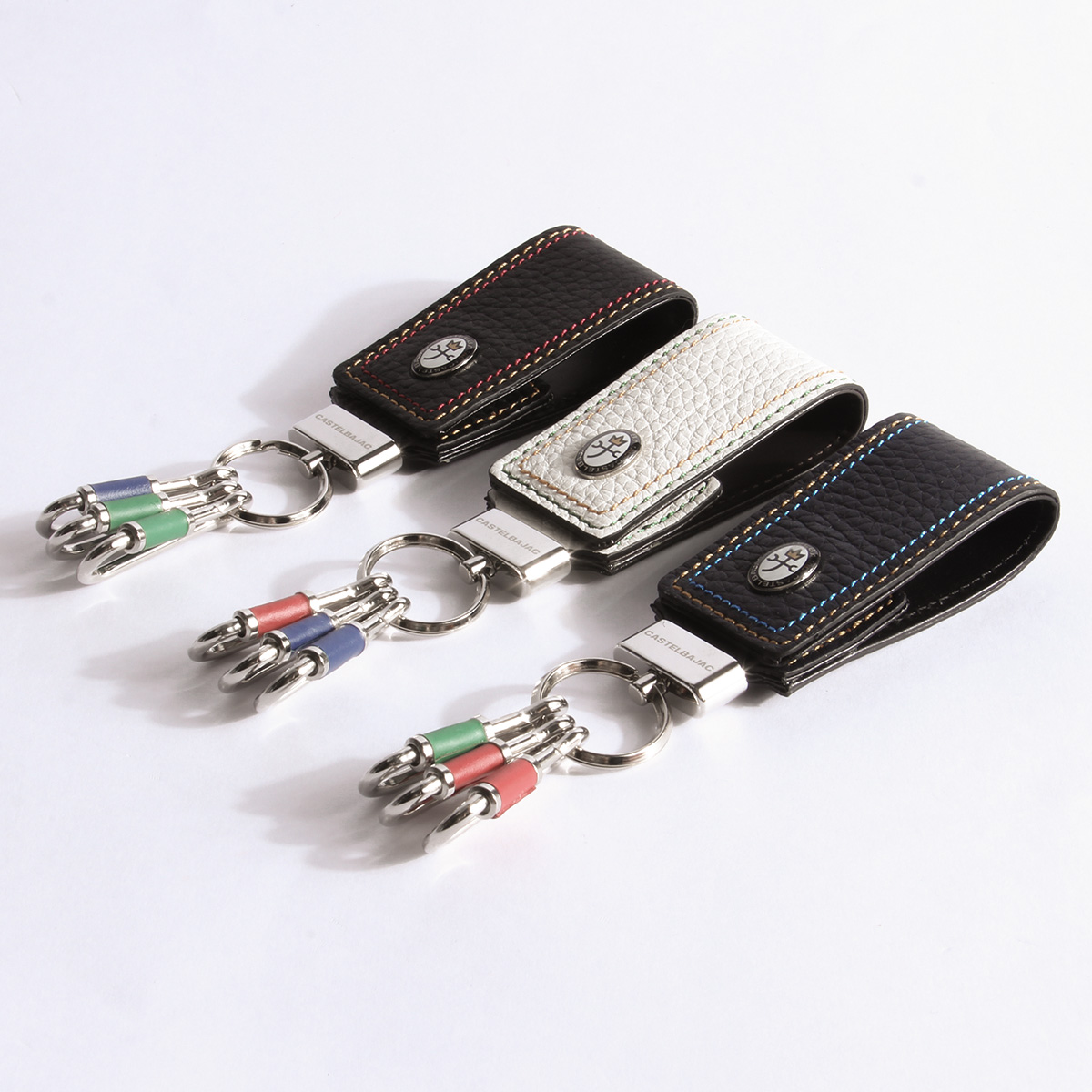 CASTELBAJAC（カステルバジャック） スレッド キーケース キーホルダー