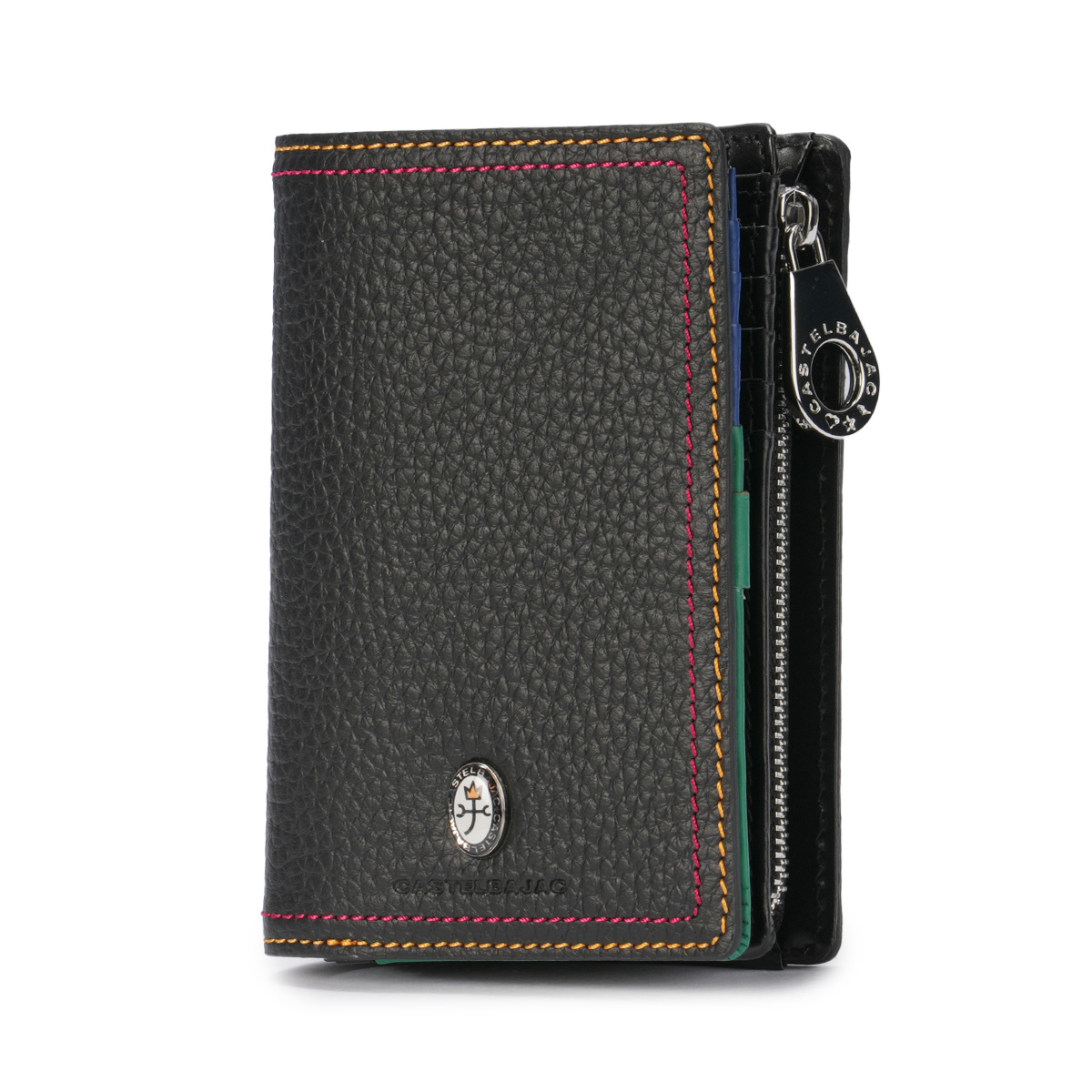 CASTELBAJAC（カステルバジャック） スレッド 財布 本革 大容量 ミドル