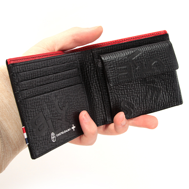 CASTELBAJAC（カステルバジャック） 財布 二つ折り財布 本革 レザー