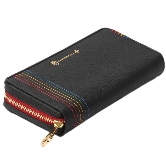 KC'S ケーシーズ レザー ラウンドジップ ウォレット ツー ホースハイド