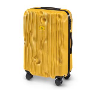 2年保証 クラッシュバゲージ スーツケース Mサイズ 65L 軽量 ストライプ コレクション CRA...