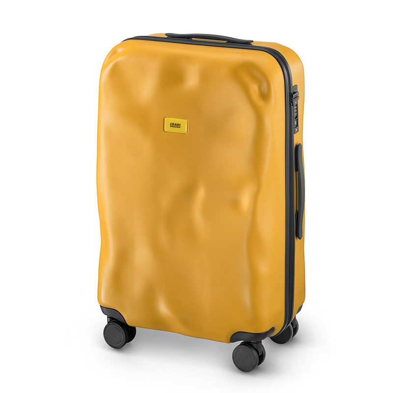 5年保証 クラッシュバゲージ スーツケース Mサイズ 65L 軽量 アイコン コレクション CRASH BAGGAGE CB162 cop10