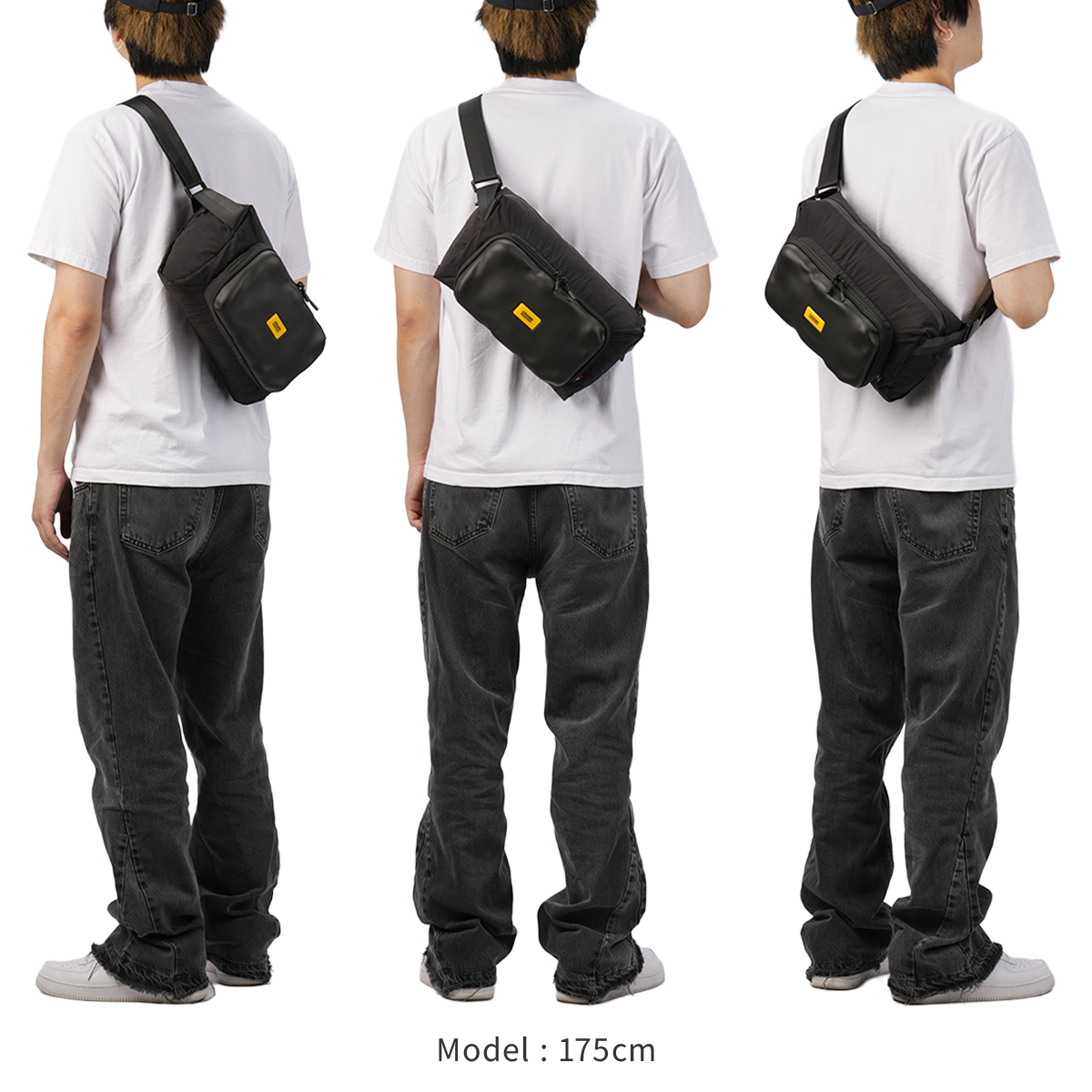 商品レビューで+5%｜クラッシュバゲージ ウエストバッグ ボディバッグ メンズ ブランド 斜めがけバッグ 撥水 軽量 CRASH BAGGAGE CB327 CRASH BAGGAGE（クラッシュバゲージ） ウエストバッグ ボディバッグ