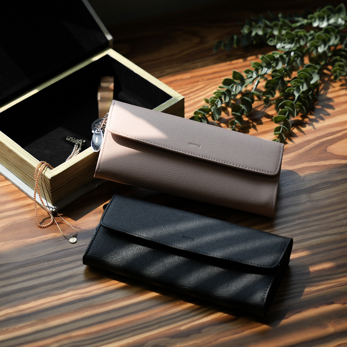 COMME CA（コムサ） シュリー 財布 長財布 本革 レディース COMME CA