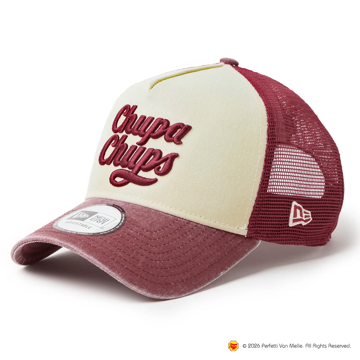 帽子 Tomchan1028 NEW ERA（ニューエラ） チュッパチャプス トラッカー メッシュ