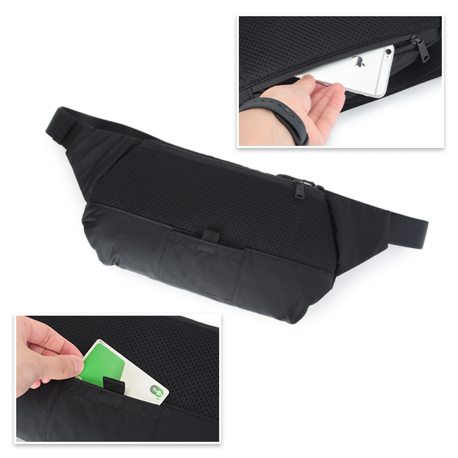 CIE（シー） フロウ ウエストバッグ 斜め掛け 軽量 撥水 防水 日本製