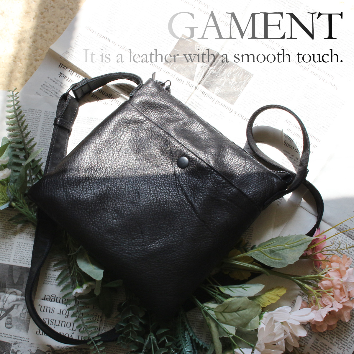 Creed(ファッション) クリード ガーメント ショルダーバッグ メンズ