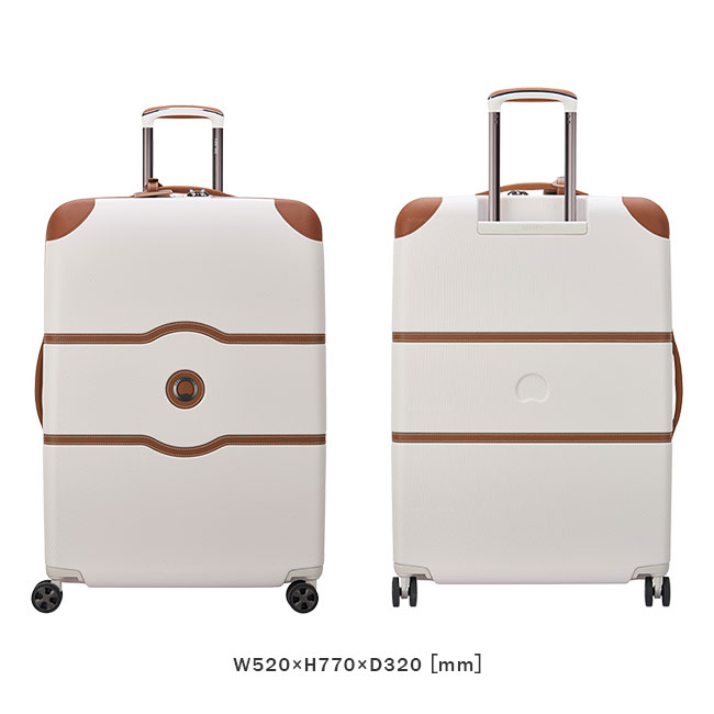 DELSEY CHATELET AIR 2.0 91Lスーツケース ホワイト DELSEY（デルセー） スーツケース LLサイズ XLサイズ 110L 軽量 大型