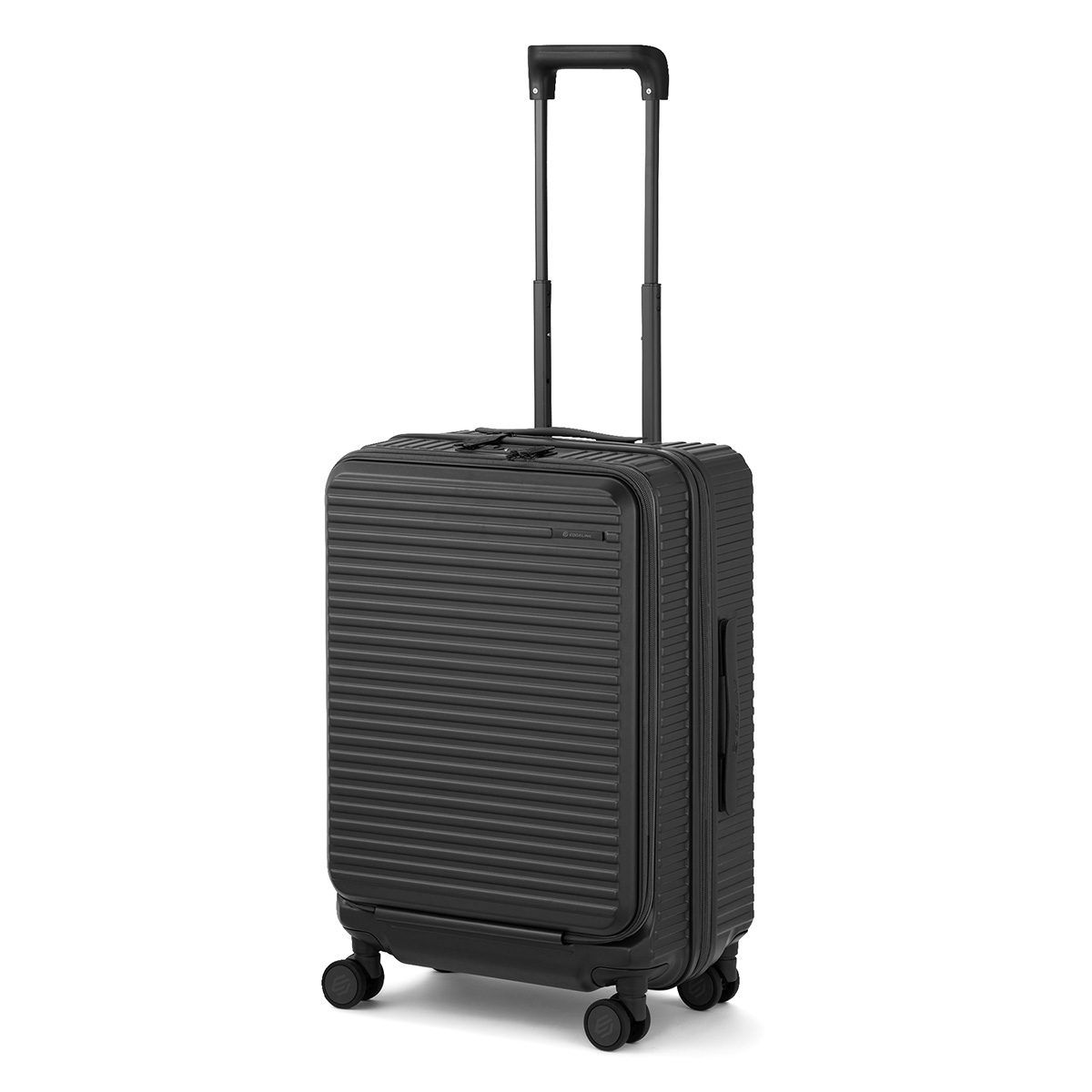 エッジリンク スーツケース Mサイズ 52L 軽量 中型 フロントオープン