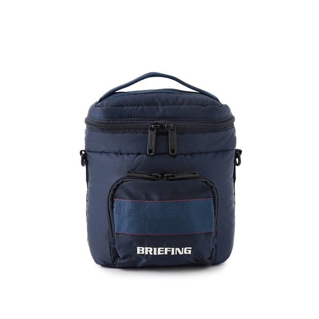 BRIEFING GOLF クーラーバッグ カモ柄 保温保冷機能付き BRIEFING GOLF ブリーフィング ゴルフ ショルダーバッグ