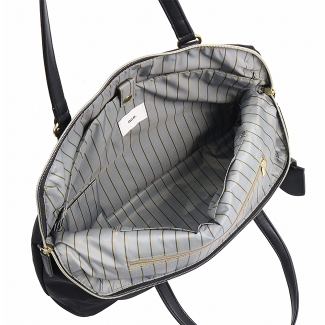 ace. GENE LABEL エース ジーン トートバッグ レディース 通勤 肩掛け