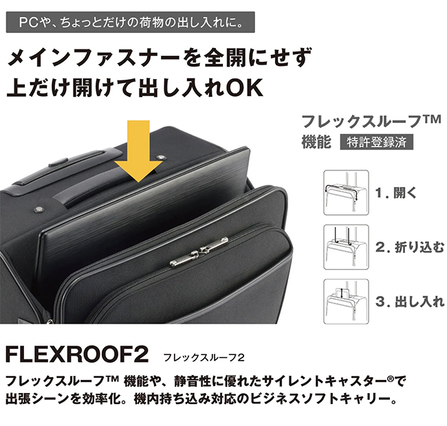 ace. GENE LABEL エース スーツケース ジーンレーベル 機内持ち込み S