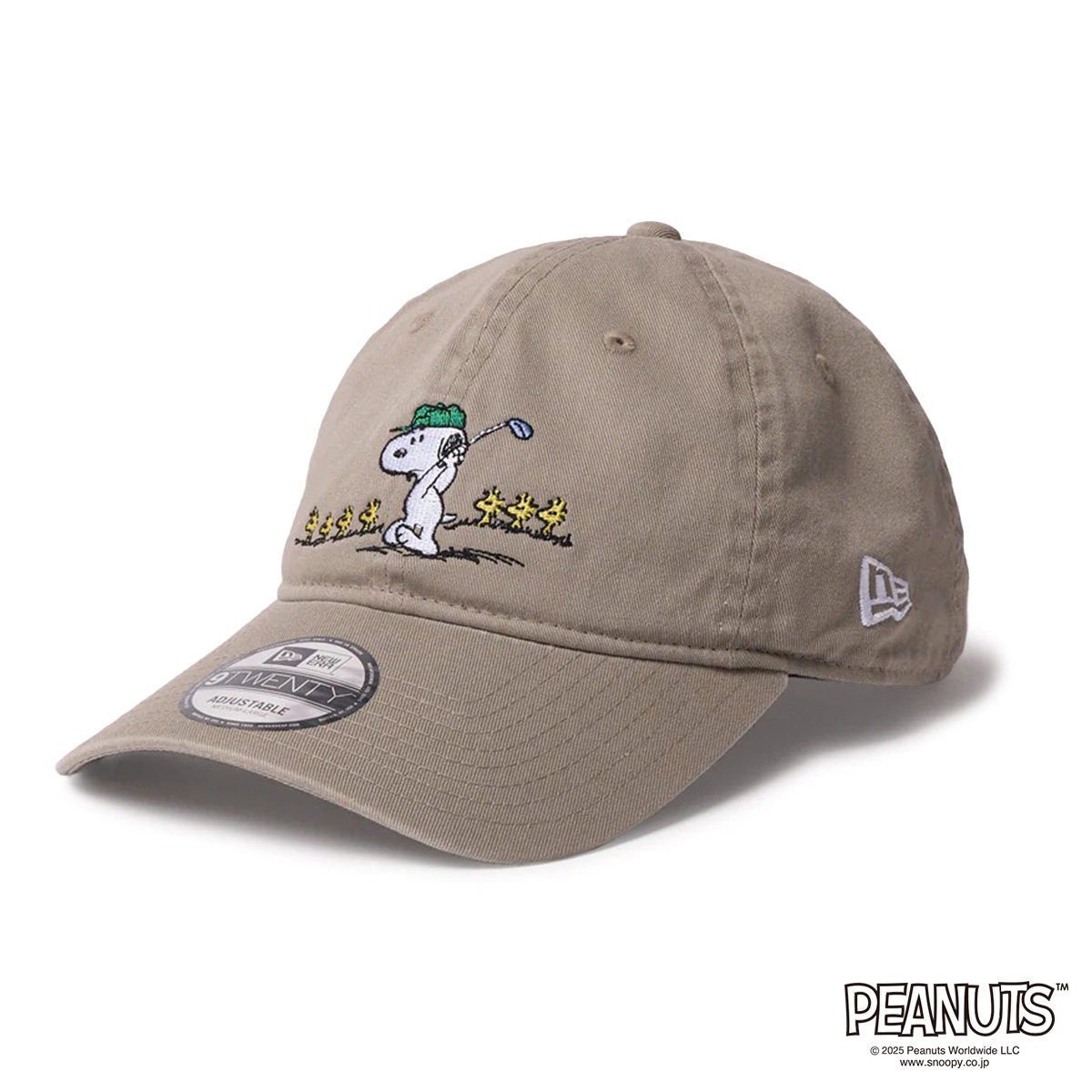 NEW ERA（ニューエラ） ゴルフ ピーナッツコラボ スヌーピー カーブド
