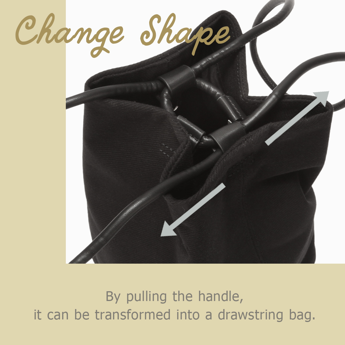 ORCIVAL（オーシバル） トートバッグ 巾着バッグ ミニ 小さめ