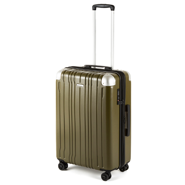 ヒロミチナカノ スーツケース Mサイズ 56L/68L 軽量 拡張機能 中型 エース モンターニャ ...