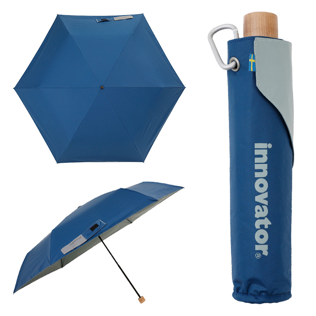 超目玉イノベーター 折りたたみ傘 晴雨兼用 手開き式 撥水 遮光 手動