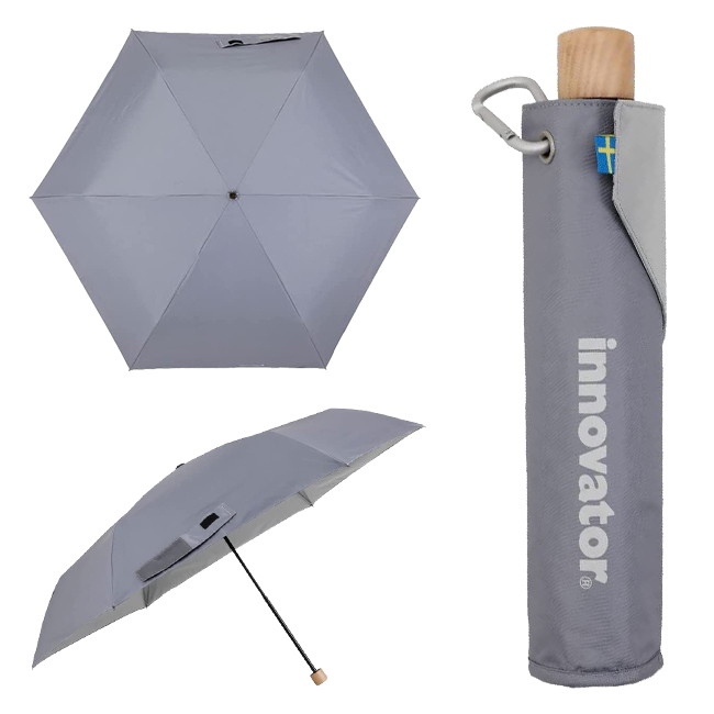 イノベーター 折りたたみ傘 晴雨兼用 軽量 撥水 丈夫 遮光 遮熱 手動 手開き式 UVカット メン...