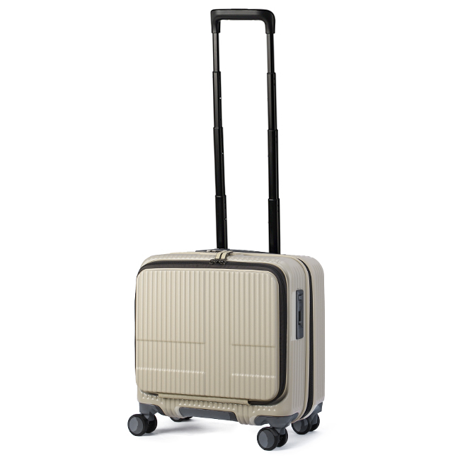 2年保証 イノベーター スーツケース 機内持ち込み 33L 軽量 小型 横型 フロントオープン ストッパー Sサイズ SSサイズ innovator INV20｜business-bugs｜11