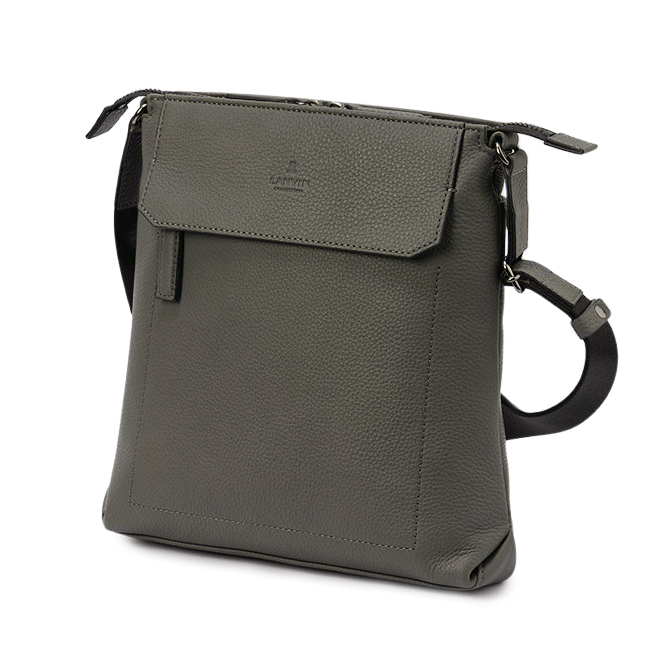 ランバンコレクション ショルダーバッグ メンズ ブランド レザー 本革 撥水 軽量 LANVIN COLLECTION 285111