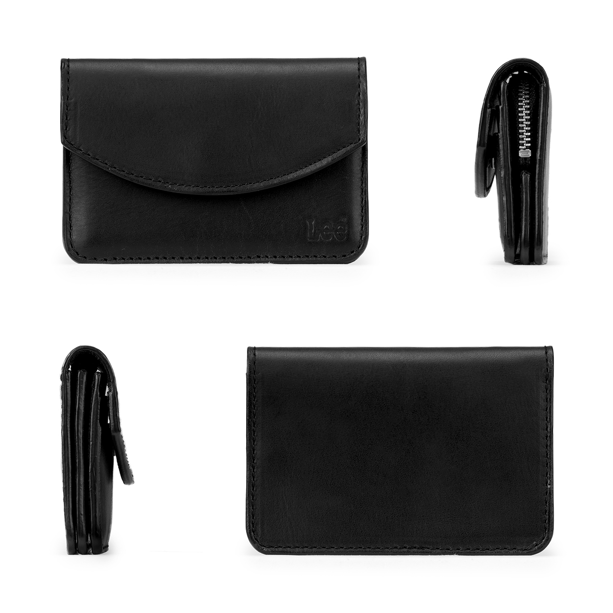 Lee（リー） ミニ財布 小銭入れ カードケース 本革 イタリアンレザー