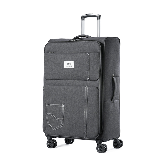 Lee ソフトキャリー スーツケース Lサイズ 92L/104L 大型 軽量 大容量 撥水 拡張機能...