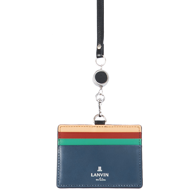 【ギフトに最適♡】LANVIN en Bleu パスケース LANVIN en Bleu ランバンオンブルー パスケース ICカードケース