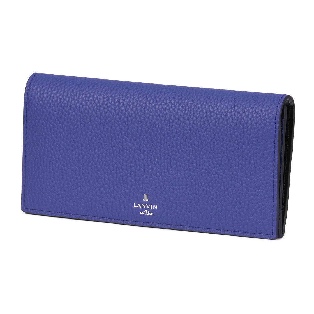 LANVIN en Bleu ランバンオンブルー モル 長財布 本革 シュリンク 