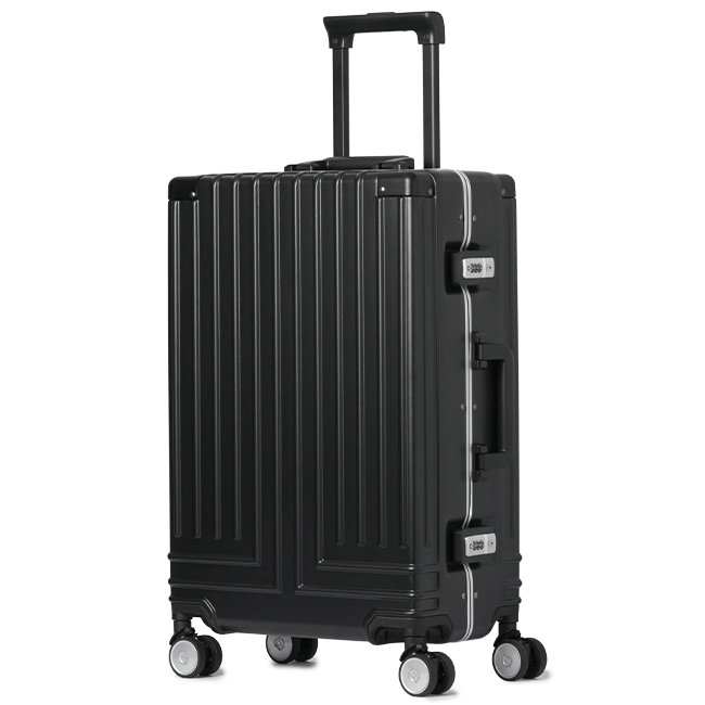 ランバンオンブルー ヴィラージュ スーツケース Mサイズ 42L フレームタイプ カバー付き 軽量 LANVIN en Bleu Village 595314 キャリーケース キャリーバッグ