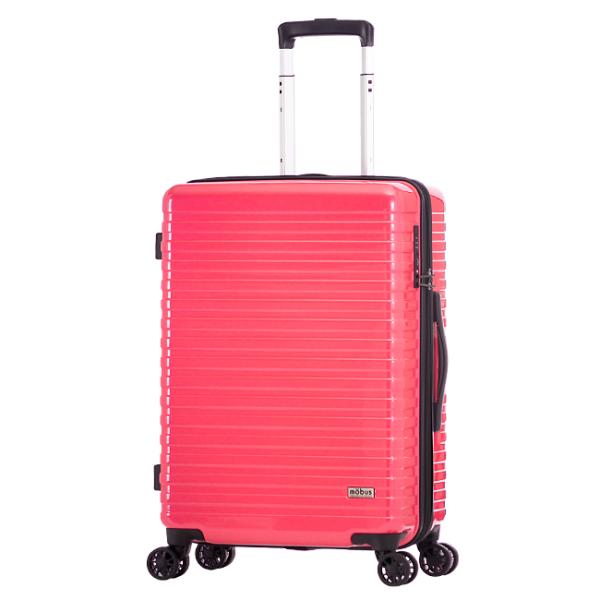 アジアラゲージ モーブス スーツケース Mサイズ 55L 65L 拡張機能付き 軽量 かわいい A....