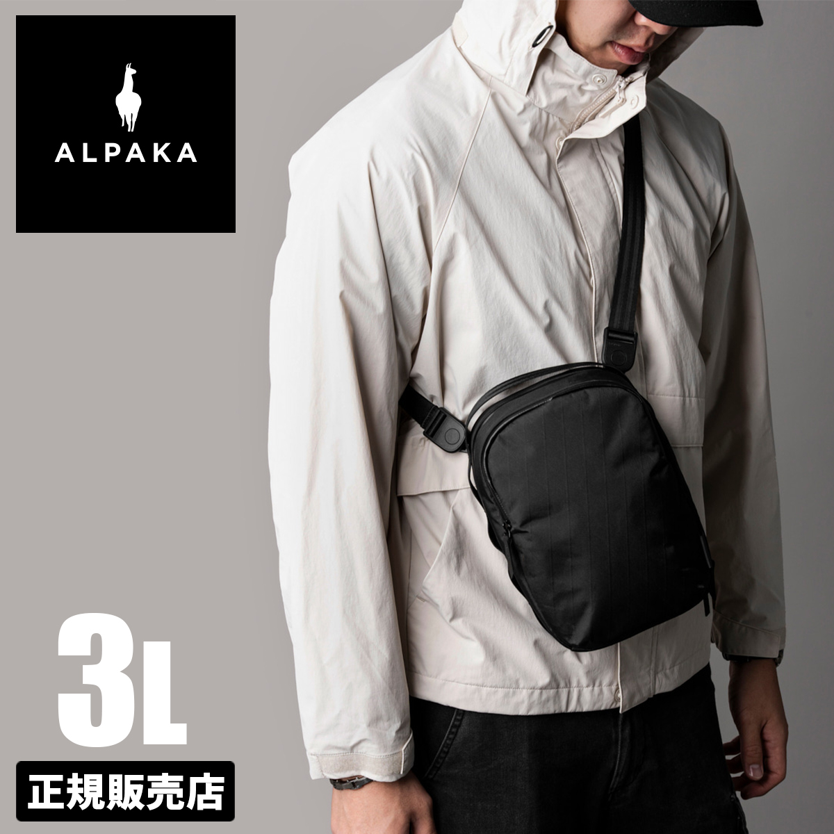 ALPAKA アルパカ ショルダーバッグ メンズ スリングアンドショルダー 