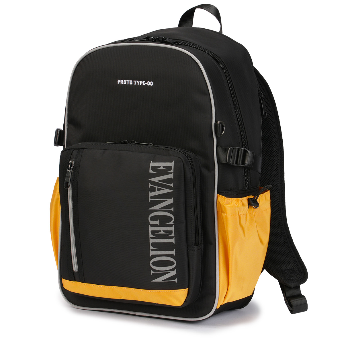 【未使用】MOUSTACHE エヴァンゲリオン 30Lリュック バックパック 黒 MOUSTACHE（ムスタッシュ） エヴァンゲリオンコラボ リュック ラウンド