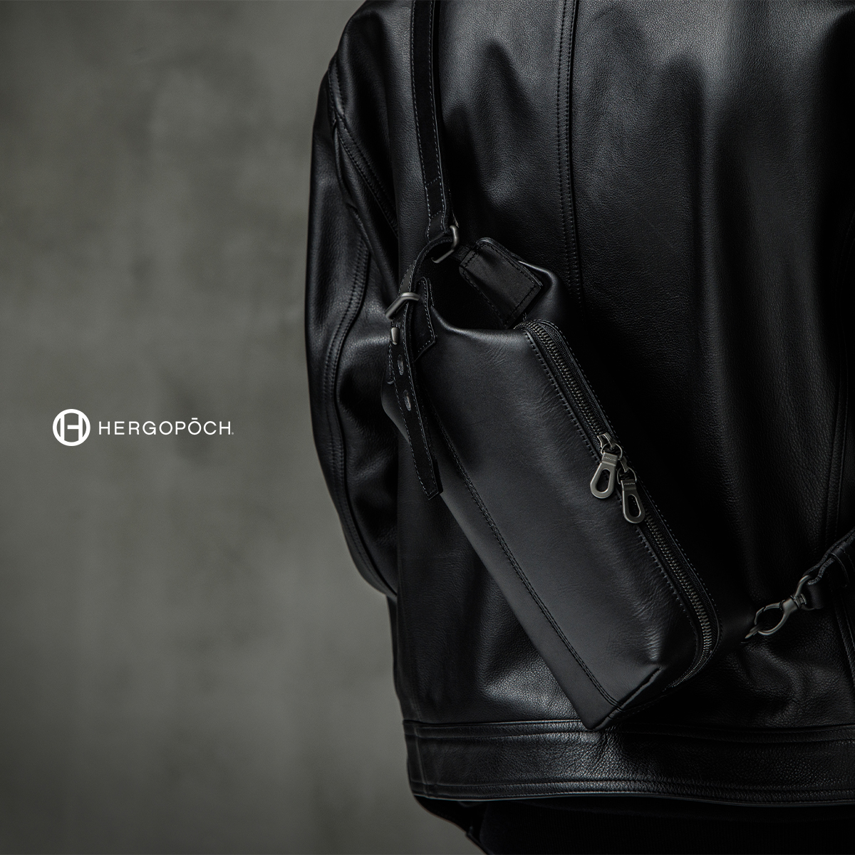 HERGOPOCH バッグ ショルダーバッグ 鞄 メンズ 男性 男性用　黒 HERGOPOCH（エルゴポック） 最大42% 5/10限定 ショルダーバッグ メンズ