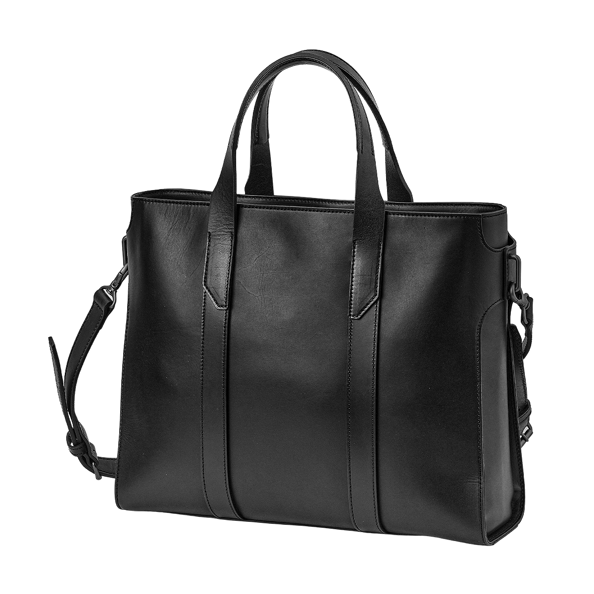 新品未使用　巾着付　HERGOPOCH ビジネス トートバッグ BLACK COLLECTION 2way巾着トート 展開店舗限定 | エルゴポック