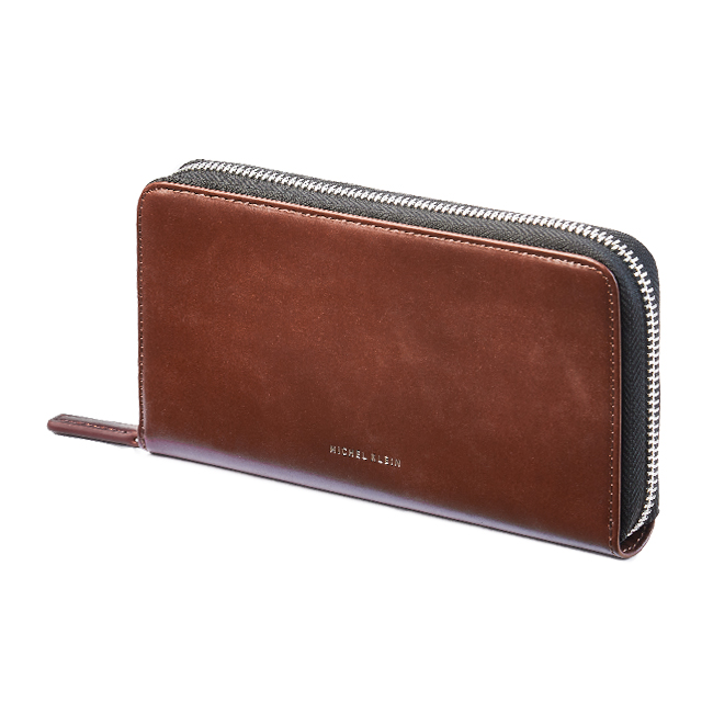 ミッシェルクラン 財布 レディース メンズ 長財布 大容量 本革 飛騨牛