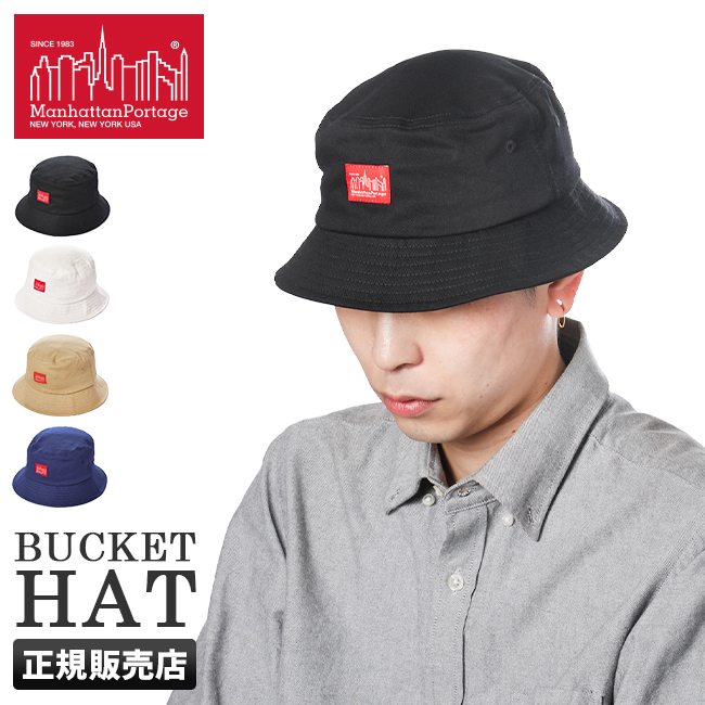 マンハッタンポーテージ レッドレーベル バケットハット 帽子 メンズ