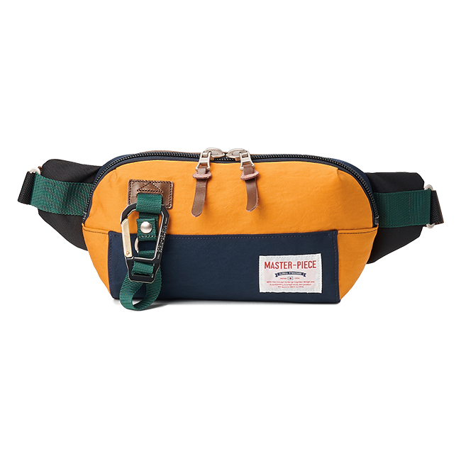 在庫限り マスターピース ボディバッグ ウエストバッグ メンズ 横型 カラビナ付き 2l 日本製 ブランド Master Piece Link Mspc ビジネスバグズ 通販 Yahoo ショッピング