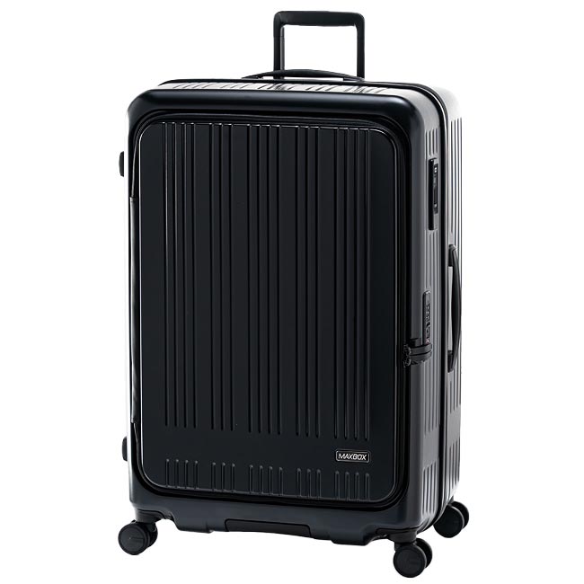 アジアラゲージ マックスボックス スーツケース 100L LLサイズ 大型 大容量 拡張 フロントオ...