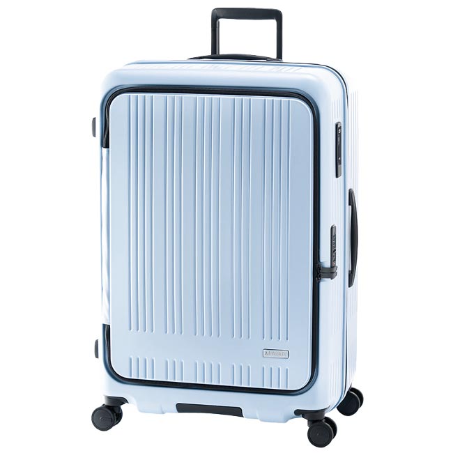 アジアラゲージ マックスボックス スーツケース 100L LLサイズ 大型 大容量 拡張 フロントオ...