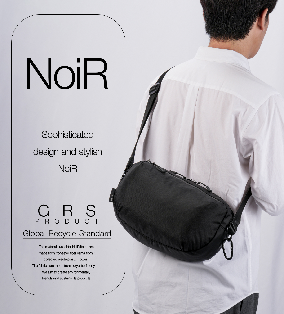 NoiR ノアール ショルダーバッグ ボディバッグ スリングバッグ メンズ 