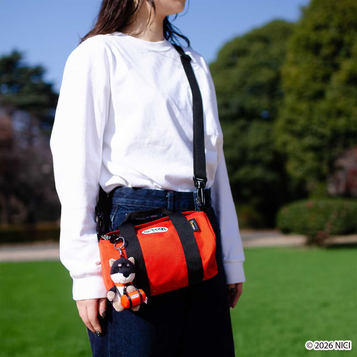 nici（ニキ） ビーンバッグ キーリング 10cm Bean Bags OUTDOOR