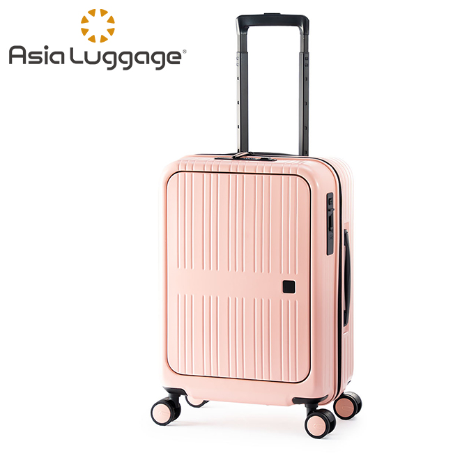 アジアラゲージ ピタフラット スーツケース 機内持ち込み Sサイズ SS 37L フロントオープン ストッパー USB ALI PIF-8810-18 キャリーケース