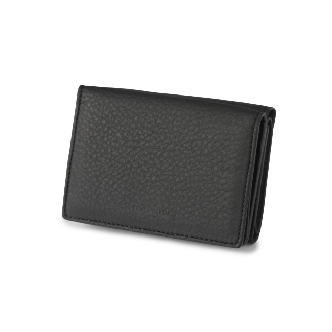 美品 PEELE MORBIDA マネークリップ ブラック レザー モルビダ財布 PELLE MORBIDA（ペッレ モルビダ） 財布 三つ折り財布 本革 財布